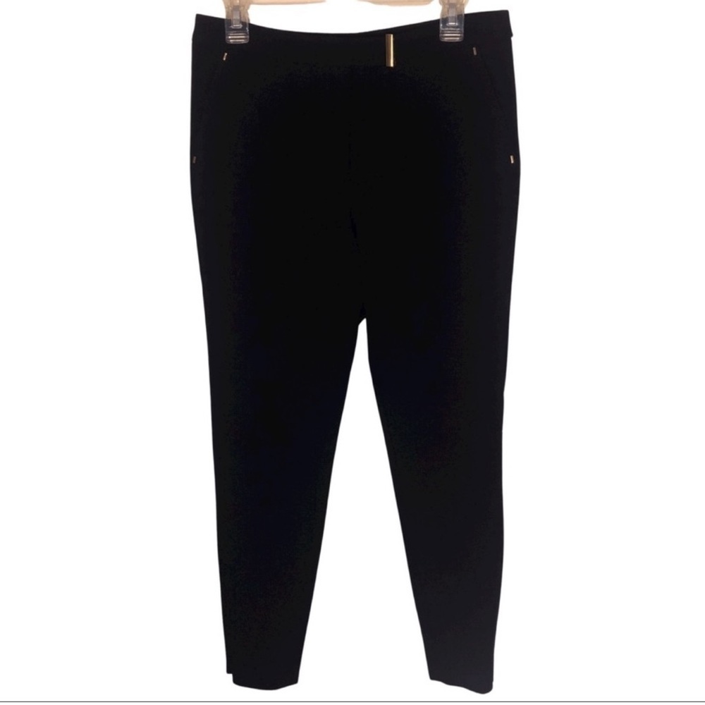 H&M Women’s Black Business Casual Zipper Ankle Pants Size 10